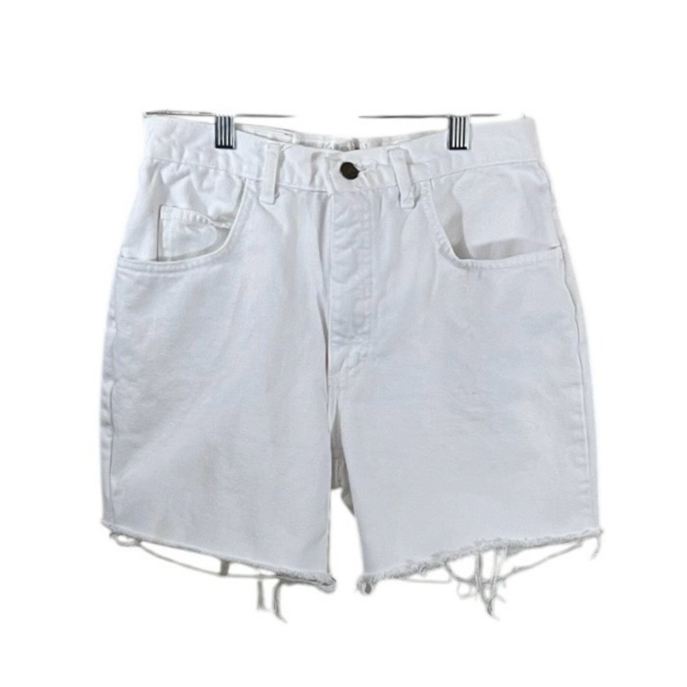 Moda International White Denim Jean Shorts